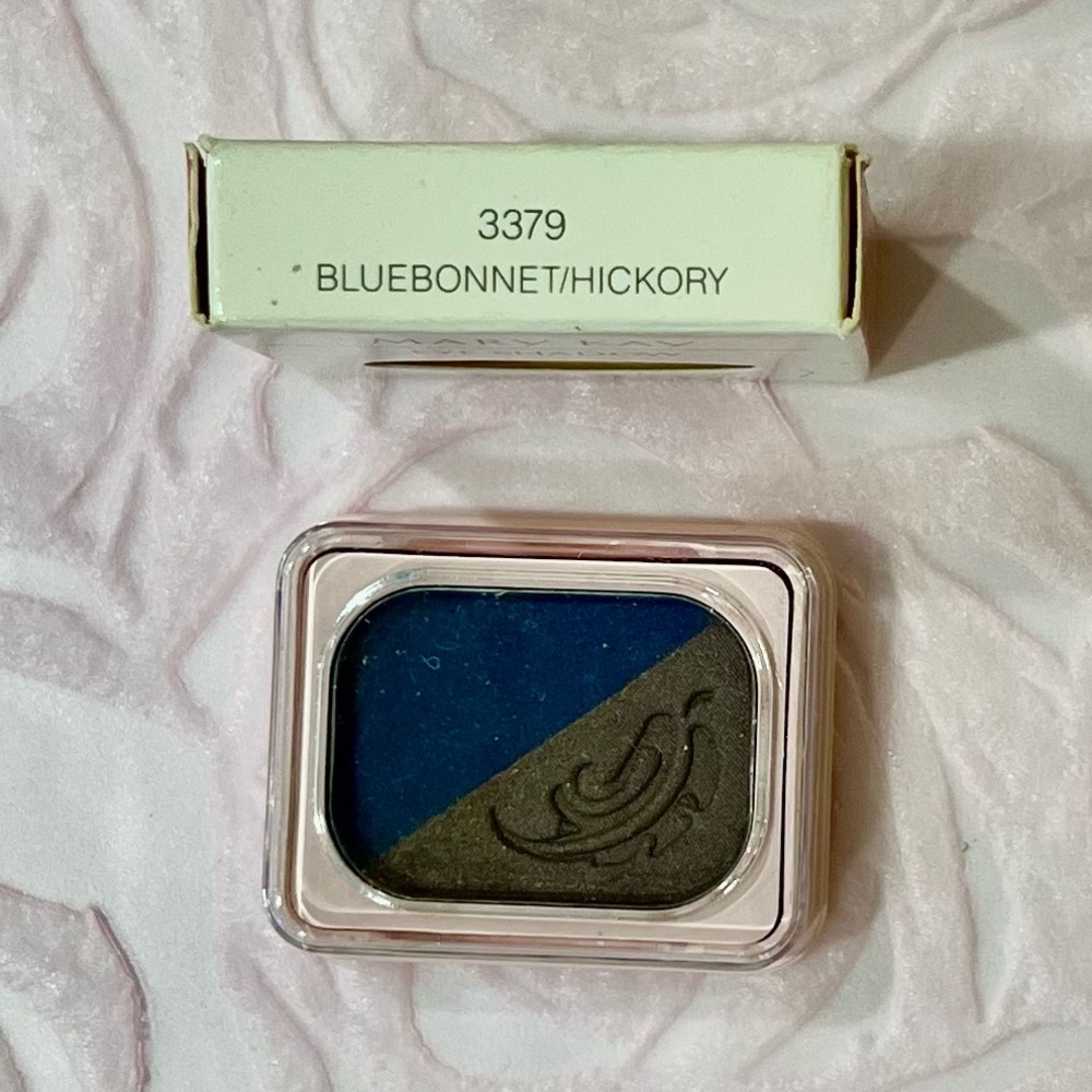 MARY KAY Duo Eye Shadow BLUEBONNET/HICKORY 3379 NWB VINTAGE